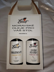 EKLART dárkový balíček olejů 2 x 250 ml