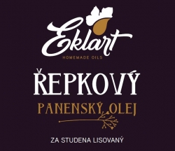Řepkový olej lisovaný za studena - 3 litry